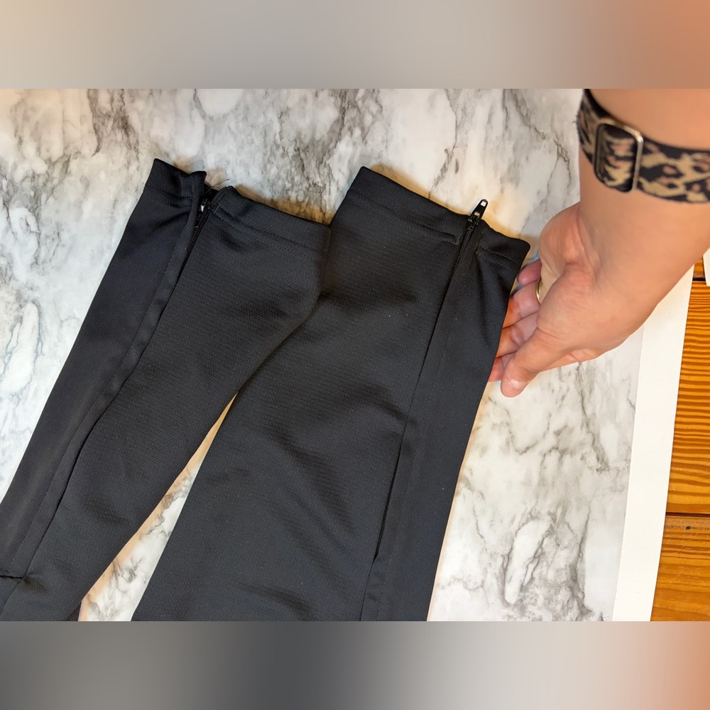 adidas Black‎  Track Pants with White Stripe Details size M - Picture 6 of 6